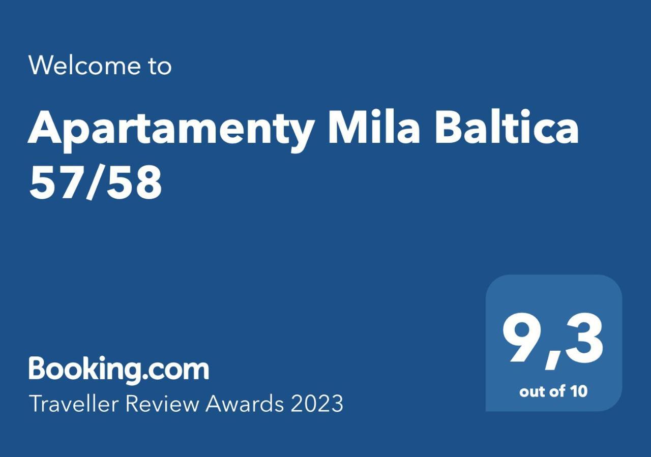 Apartamenty Mila Baltica 57/58 Gdańsk Exterior foto